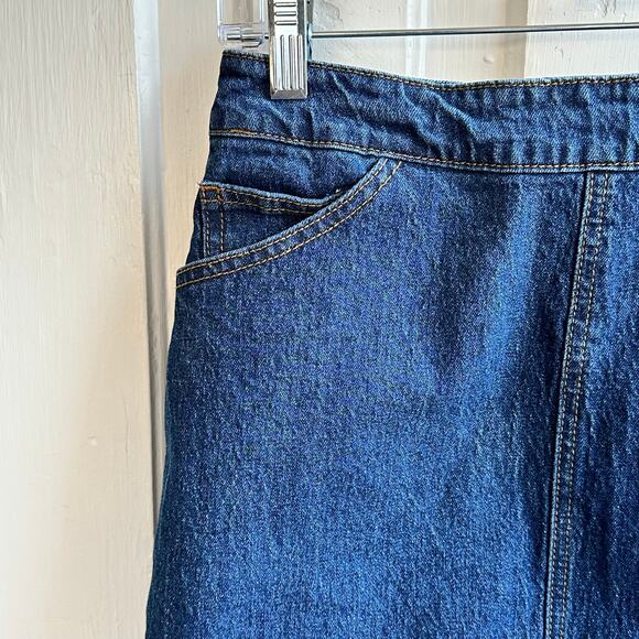Warehouse Denim Mini Skirt - Picture 3 of 7